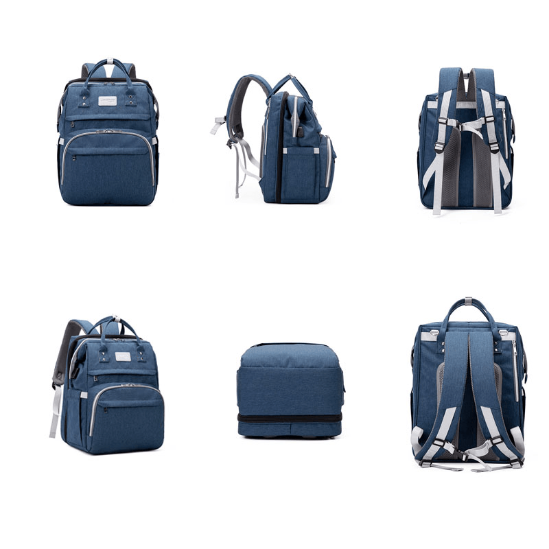 Urban Trendly Waterproof Travel Diaper Bag Portable Crib