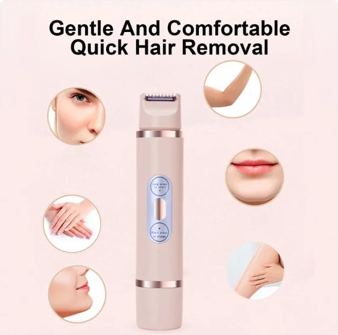 Urban Trendly Dual-Head Electric Shaver Women Epilator