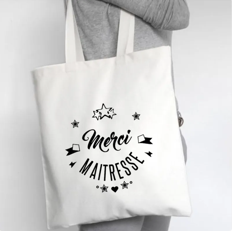Urban Trendly Fleur Canvas Tote Bag Minimalist Women