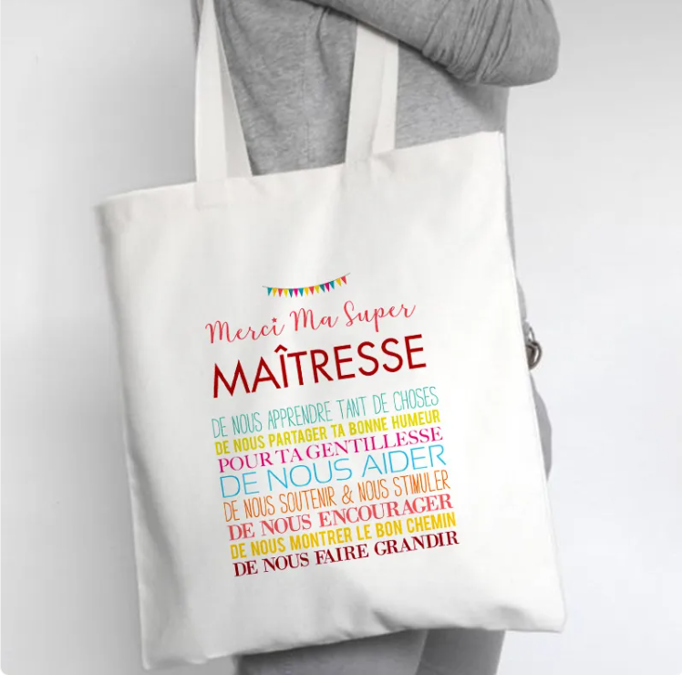Urban Trendly Fleur Canvas Tote Bag Minimalist Women