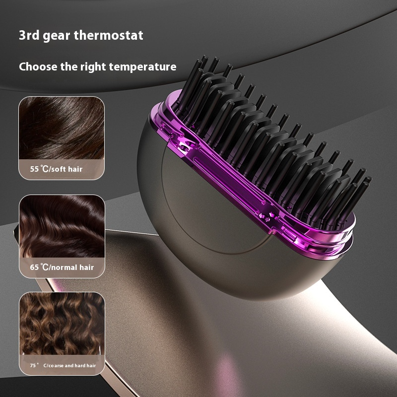 Urban Trendly Portable Ceramic Hair Straightener USB