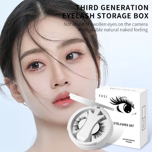 Urban Trendly Magnetic Eyelashes Set Glue Free Natural