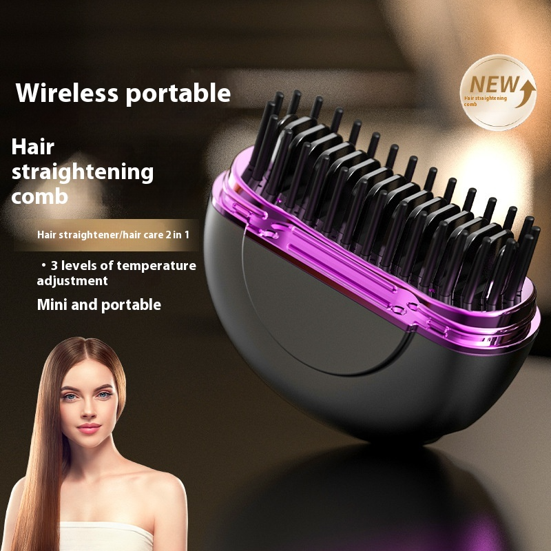 Urban Trendly Portable Ceramic Hair Straightener USB